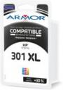 JET D'ENCRE Cartouche d'Encre ARMOR pour HP Deskjet 1050/2050 - 301XL (3 couleurs)