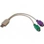 ACCESSOIRE ORDINATEUR Adaptateur câble USB vers PS/2