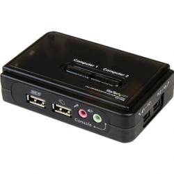 Commutateur STARTECH KVM 2 Ports VGA, USB et Audio