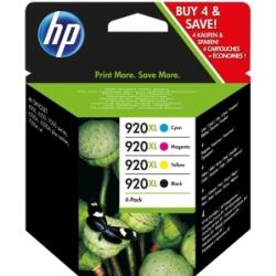 Cartouche jet d'encre HP 920XL pour HP OfficeJet 6000 (PACK 4 couleurs)