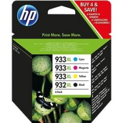 Cartouche jet d'encre HP 932/933XL pour HP OfficeJet 6100 (PACK 4 couleur)