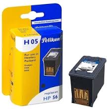 Cartouche d'encre PELIKAN pour HP Deskjet (56) Noir