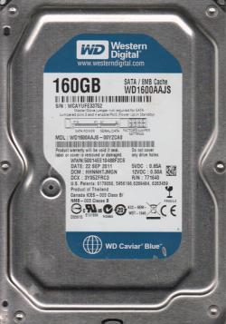 DISQUE DUR WESTERN DIGITAL Caviar Blue 160GB 3.5IN SATA 3GB/S