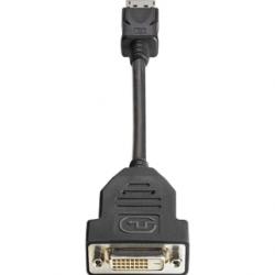 Cable vidéo HP - 1 x DisplayPort Mâle vers 1x DVI-D Femelle