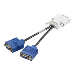 Cable vidéo HP - 1 x DMS-59 Mâle vers 2x VGA (HD-15) Femelle