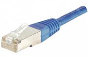 Cordon RJ45 catégorie 6 F/UTP bleu - 10 m