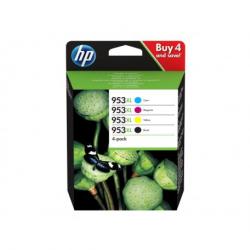 Pack de 4 cartouches encres Original HP 953XL