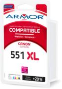 Cartouche d'Encre ARMOR Canon CLI-551XL M- ROUGE