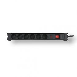 Bloc multiprises MCL - 6 x Alimentation CA