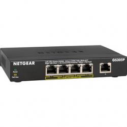 Switch NETGEAR Gigabit POE 5 Ports GS305P