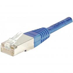 Câble réseau RJ45 CAT6 F/UTP Bleu – 0,5 mètres