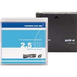 Pack de 5 cartouches de donné RW TANDBERG DATA Ultrium LTO-6