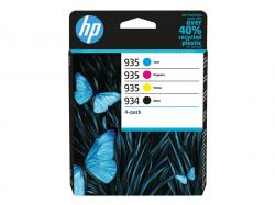 Pack de 4 couleurs origine HP pour HP Officejet 6230 – 934/935XL B/C/M/Y