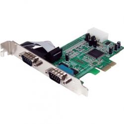 Carte STARTECH PCI Express 2 ports série RS232 DB9