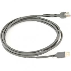 Zebra Technologies Câble non blindé USB droit 2,13m