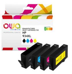 Pack de 4 couleurs ARMOR pour HP Officejet 6230 – 934/935XL B/C/M/Y