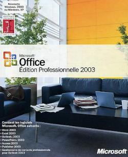 Microsoft Office 2003 Professionnel - Produit complet - 1 PC