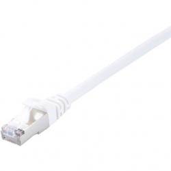 Cordon réseau V7 RJ45 CAT6 Blindé – Blanc 2 m