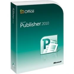 Microsoft Publisher 2010 - licence 1PC + DVDROM