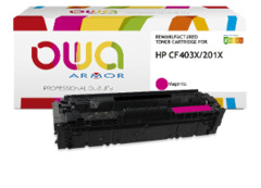 Cartouche toner ARMOR pour HP Laserjet PRO CF400X - ROUGE