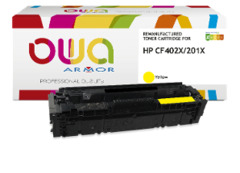 Cartouche toner ARMOR pour HP Laserjet PRO CF400X - JAUNE