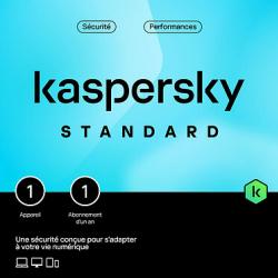 Antivirus Kaspersky STANDARD 1 an/1 PC
