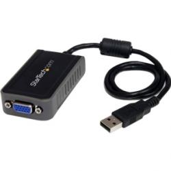 Adaptateur StarTech Vidéo Externe USB 2.0 vers VGA DB15 USB A