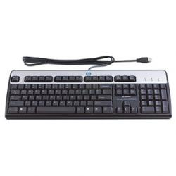 Clavier HP filaire USB 105 Touches noir/carbone