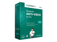 KASPERSKY ANTIVIRUS 2014 3 POSTES / 1 AN