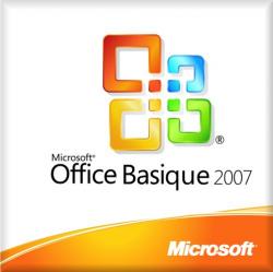 Microsoft Office 2007 Basique - OEM 32/64-bit - Produit complet - 1 PC