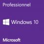 SYSTEME D'EXPLOITATION WINDOWS 10 PROFESSIONNEL 64 BITS SP1