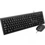 ACCESSOIRE ORDINATEUR Combo V7 CLAVIER azerty + SOURIS filaire USB Noir