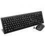 PIECES DETACHEES Pack Combo Clavier/Souris Sans fil V7 USB – Noir