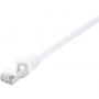 CABLAGE Câble réseau V7 RJ45 CAT6 F/UTP Blindé - Blanc – 2 mètres