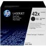 LASER Cartouche toner HP 42X - Noir - pour HP LJ 4250/4350 (lot de 2)