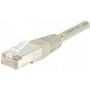 CABLAGE CORDON RESEAU RJ45 CAT.5e F/UTP cuivre Gris - 20 mètres